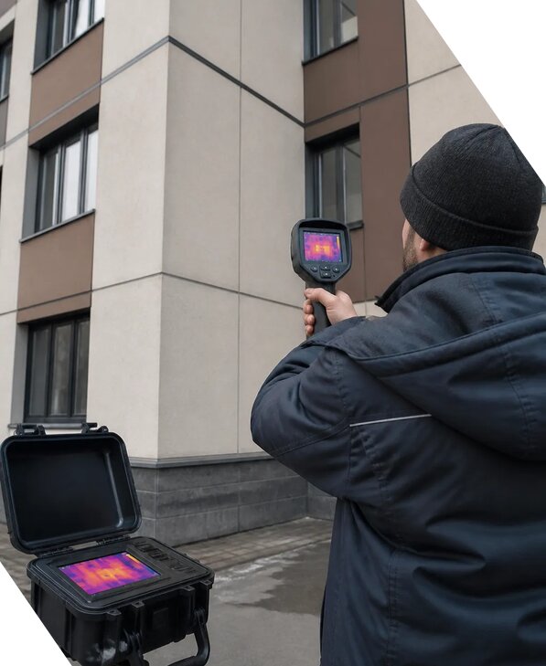 Тепловизионное обследование зданий и сооружений в Михайловке